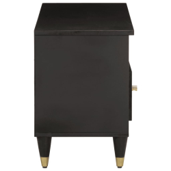 Szafka pod telewizor, 100x33x46 cm, lite drewno mango