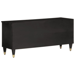 Szafka pod telewizor, 100x33x46 cm, lite drewno mango