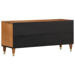 Szafka pod telewizor, 105x33x46 cm, lite drewno mango