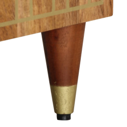 Szafka pod telewizor, 105x33x46 cm, lite drewno mango