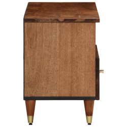 Szafka pod telewizor, 80x33x46 cm, lite drewno mango
