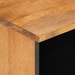 Szafka pod telewizor, 80x33x46 cm, lite drewno mango