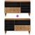 Szafka pod telewizor, 80x33x46 cm, lite drewno mango
