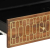 Szafka pod telewizor, 80x33x46 cm, lite drewno mango