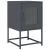 Szafka nocna Antracyt 36x39x60,5 cm Stal walcowana na zimno