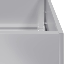 Doniczka 200x80x40 cm Stal ocynkowana