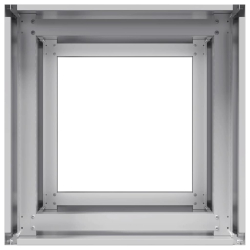 Doniczka 40x40x80 cm Stal ocynkowana