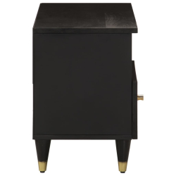 Szafka pod telewizor, 80x33x46 cm, lite drewno mango