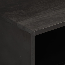 Szafka pod telewizor, 80x33x46 cm, lite drewno mango