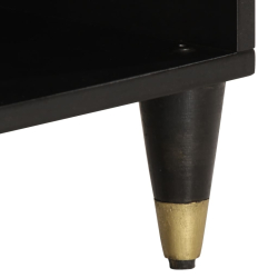 Szafka pod telewizor, 80x33x46 cm, lite drewno mango