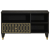Szafka pod telewizor, 80x33x46 cm, lite drewno mango