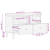 Szafka pod telewizor, 70x33x46 cm, lite drewno mango