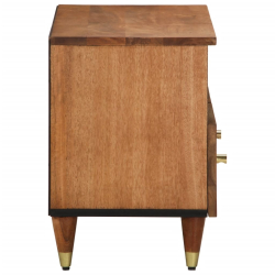 Szafka pod telewizor, 70x33x46 cm, lite drewno mango