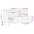 Szafka pod telewizor, 70x33x46 cm, lite drewno mango