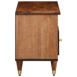 Szafka pod telewizor, 100x33x46 cm, lite drewno mango