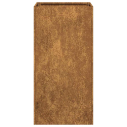Doniczka Rusty 120x40x80 cm Stal nierdzewna