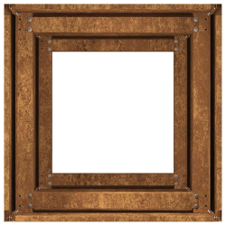 Doniczka Rusty 120x40x80 cm Stal nierdzewna