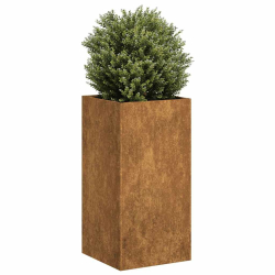 Doniczka Rusty 120x40x80 cm Stal nierdzewna