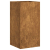 Doniczka Rusty 120x40x80 cm Stal nierdzewna