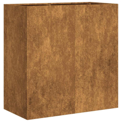 Doniczka Rusty 80x40x80 cm Stal nierdzewna