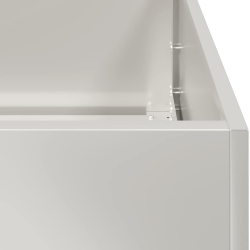 Doniczka 200x40x80 cm Stal nierdzewna