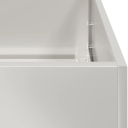 Doniczka 120x40x80 cm Stal nierdzewna