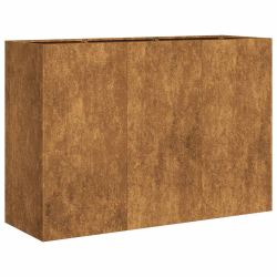 Doniczka Rusty 120x40x80 cm Stal nierdzewna