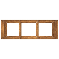Doniczka Rusty 120x40x80 cm Stal nierdzewna