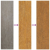 Doniczka Rusty 120x40x80 cm Stal nierdzewna