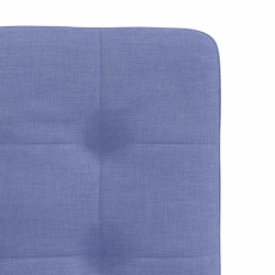 Krzesła do jadalni 6 szt. Jeans Niebieski Tkanina