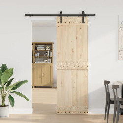 System do montażu drzwi przesuwnych, 152,5 cm, stal, czarny