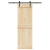 System do montażu drzwi przesuwnych, 152,5 cm, stal, czarny