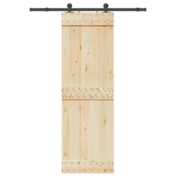 System do montażu drzwi przesuwnych, 152,5 cm, stal, czarny