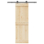 System do montażu drzwi przesuwnych, 152,5 cm, stal, czarny