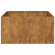 Doniczka Rusty 80x80x40 cm Stal nierdzewna