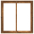 Doniczka Rusty 80x80x40 cm Stal nierdzewna