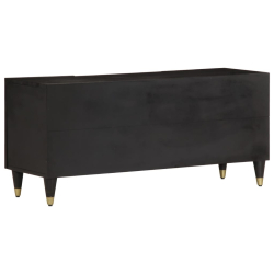 Szafka pod telewizor, 105x33x46 cm, lite drewno mango