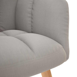 Fotel relaksacyjny Cloud Grey Fabric