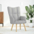Fotel relaksacyjny Cloud Grey Fabric