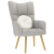 Fotel relaksacyjny Cloud Grey Fabric