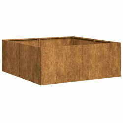 Doniczka Rusty 80x80x30 cm Stal nierdzewna