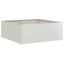 Doniczka 80x80x30 cm Stal nierdzewna