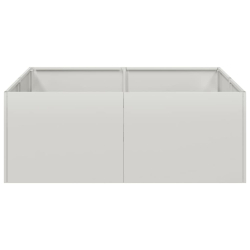 Doniczka 80x80x30 cm Stal nierdzewna