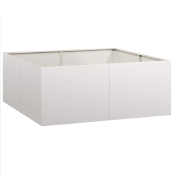 Doniczka 100x100x40 cm Stal nierdzewna
