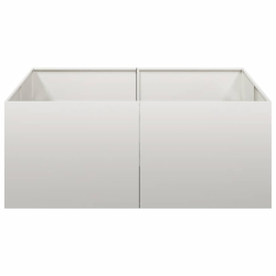 Doniczka 100x100x40 cm Stal nierdzewna