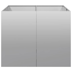 Doniczka 100x100x80 cm Stal ocynkowana