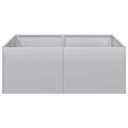 Doniczka 80x80x30 cm Stal ocynkowana