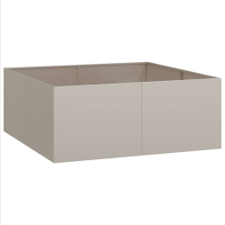 Doniczka Rusty 100x100x40 cm Stal nierdzewna