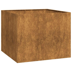 Doniczka Rusty 100x100x80 cm Stal nierdzewna