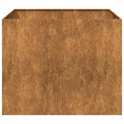 Doniczka Rusty 100x100x80 cm Stal nierdzewna